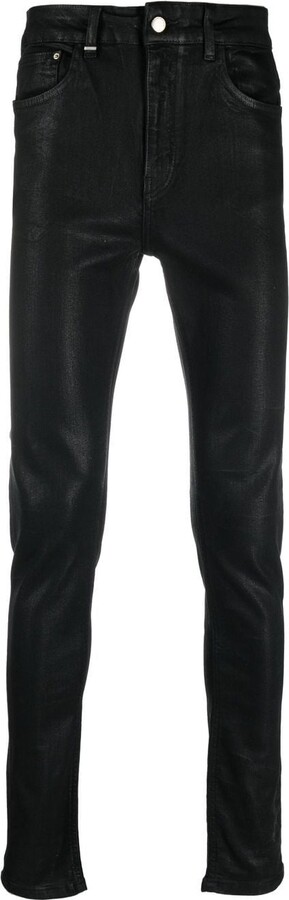 Wax Coated Jeans Men | ShopStyle