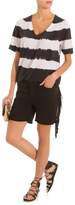 Thumbnail for your product : Each X Other Leather Fringe Shorts