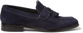 Thumbnail for your product : Brioni Tasselled Suede Loafers