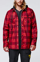 Thumbnail for your product : Volcom Hood Riding Flannel Snow Jacket