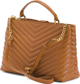 Thumbnail for your product : Rebecca Minkoff Leather Edie Large Top Handle Satchel