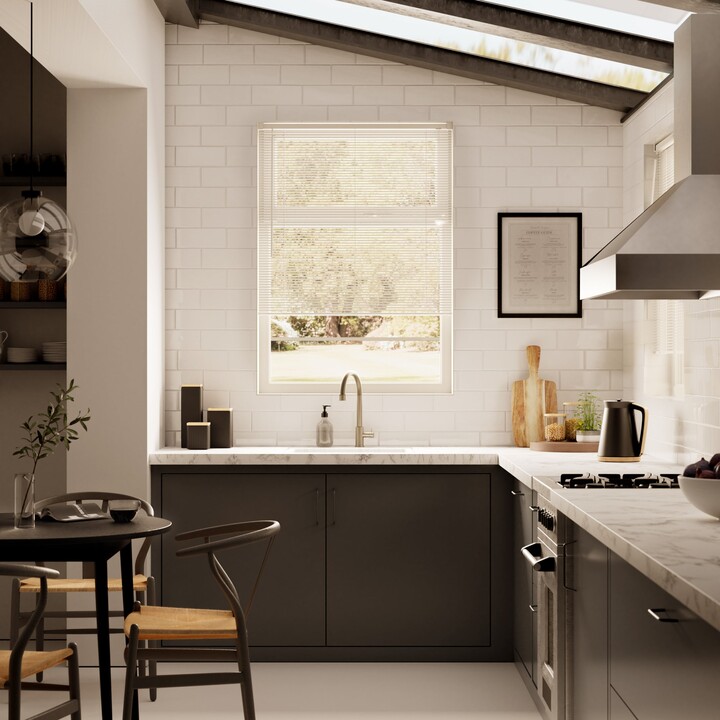 Dunelm White 25mm Slats PVC Blind White ShopStyle Decor