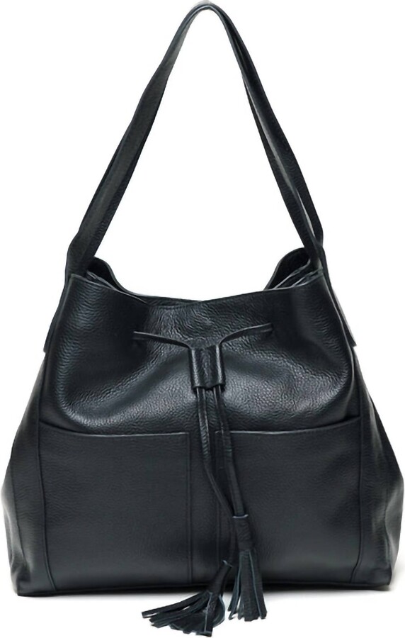 Laggo Andrea Hobo Bag in Black - ShopStyle