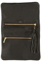 Thumbnail for your product : L'Agence Two-Tone Leather Tassel Clutch