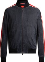 Thumbnail for your product : Isaia Leather Bomber Jacket