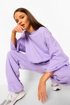 Thumbnail for your product : boohoo Oversized Slogan Joggers