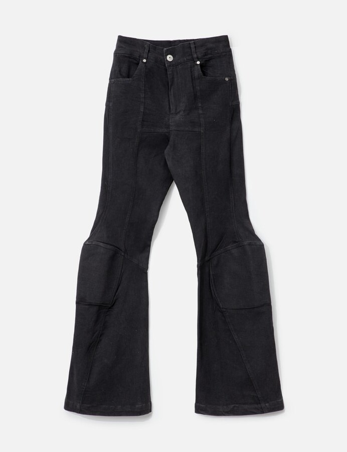 PROJECT G/R Coated Backward Denim Pants - ShopStyle Jeans