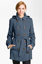Thumbnail for your product : Calvin Klein Double Breasted Trench Coat (Online Only)