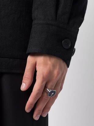 Alexander McQueen Skull signet ring - ShopStyle Jewelry