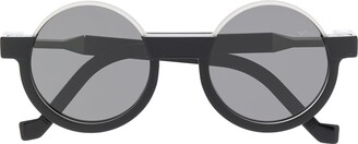 VAVA Eyewear Round Frame Sunglasses