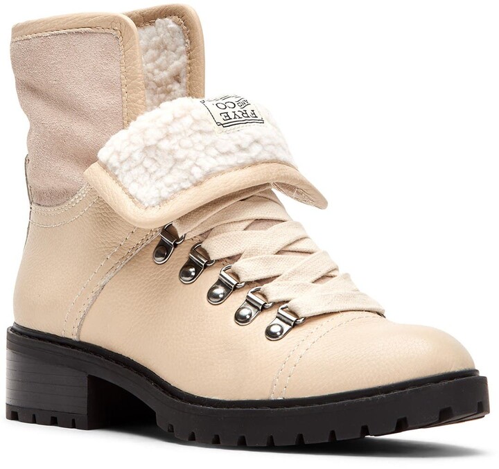 frye boots with fur inside