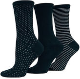 Thumbnail for your product : Hot Sox Printed Three Pack Trouser Socks