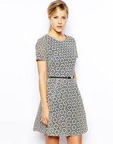 Thumbnail for your product : Oasis Embroidered Mombassa Skater Dress