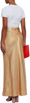 Thumbnail for your product : Zimmermann Painted Heart Metallic Woven Maxi Skirt