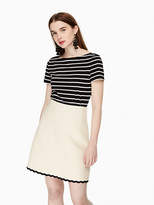 Thumbnail for your product : Kate Spade Scallop Tweed Skirt
