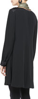 Thumbnail for your product : Eileen Fisher Washable Silk Long-Sleeve Dress