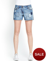 Thumbnail for your product : South Denim Patchwork Shorts