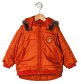 Thumbnail for your product : Catimini Girls' Faux Fur-Trimmed Jacket