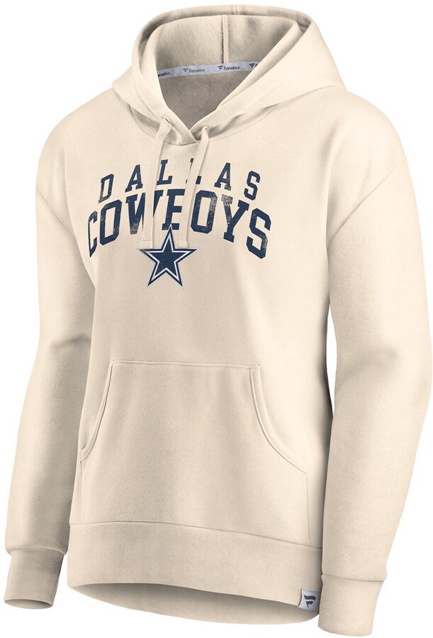 Dallas Cowboys Fanatics Branded Women's Set To Fly Pullover Hoodie -  Heather Navy