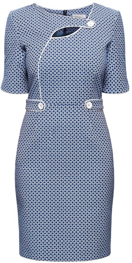 Blue Polka Dot Dress | Shop the world's largest collection of fashion |  ShopStyle