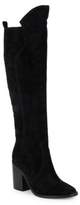 Thumbnail for your product : Sigerson Morrison Suede Pull-On Knee-High Boots