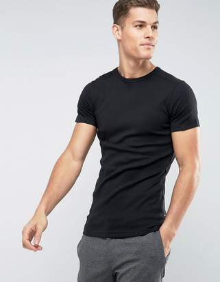 Lindbergh Basic Muscle Fit T-Shirt