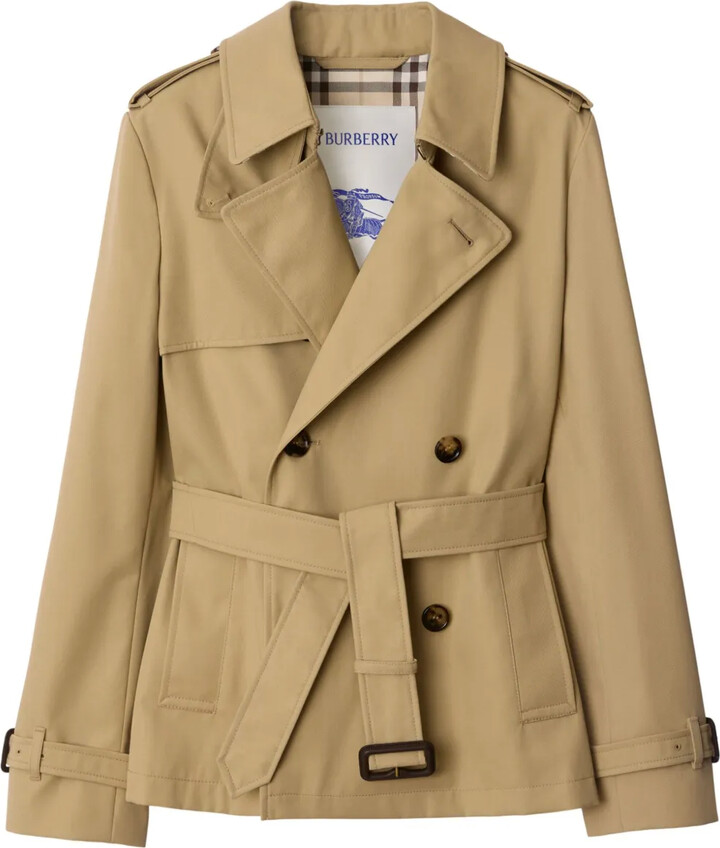 Burberry Cotton-Blend Trench Coat