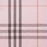 Thumbnail for your product : Burberry Lightweight Monogram and Check Wool Silk Scarf
