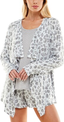 Roudelain Whisper Luxe Hooded Cardigan, Tank Top & Shorts Pajama