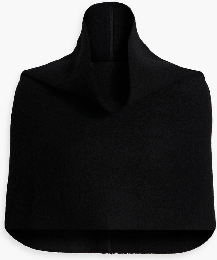 Wool-felt snood