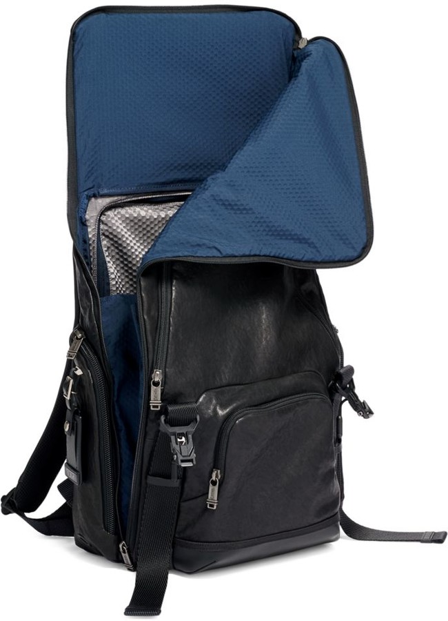 Tumi Alpha Bravo Lark Leather Backpack - ShopStyle