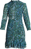 Thumbnail for your product : Veronica Beard Farha Smocked Short Dress