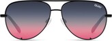 Thumbnail for your product : Quay High Key 51mm Aviator Sunglasses