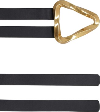 Bottega Veneta Grasp Leather Double Strap Belt - ShopStyle