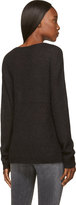 Thumbnail for your product : BLK DNM Black Open-Knit Mohair Sweater