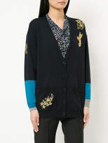 Thumbnail for your product : Stella McCartney embroidered V-neck cardigan