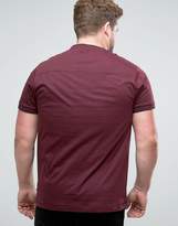 Thumbnail for your product : French Connection Plus T-Shirt With Tipped Pocket And Collar