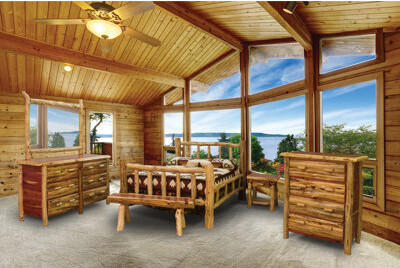 Loon Peak Folkeste Solid Wood 6 Piece Bedroom Set