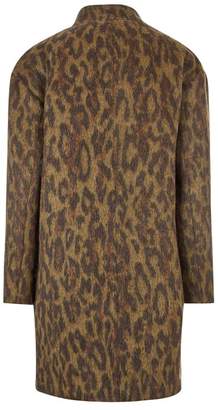 SET Leopard Print Coat