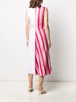 Thumbnail for your product : Marni Striped Panel Shirt Dress