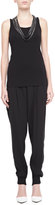 Thumbnail for your product : Eileen Fisher Silk Ankle Pants with Cuffs, Petite