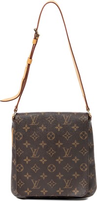 Félicie leather crossbody bag Louis Vuitton Brown in Leather - 35320637
