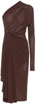 Thumbnail for your product : Dodo Bar Or Ribbed-knit one-shoulder midi dress