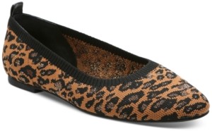 ladies leopard flats