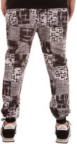 Thumbnail for your product : Elwood The Brushed Checker Board Joggers