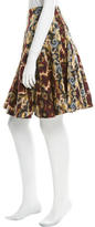 Thumbnail for your product : Zac Posen Jacquard Flare Skirt