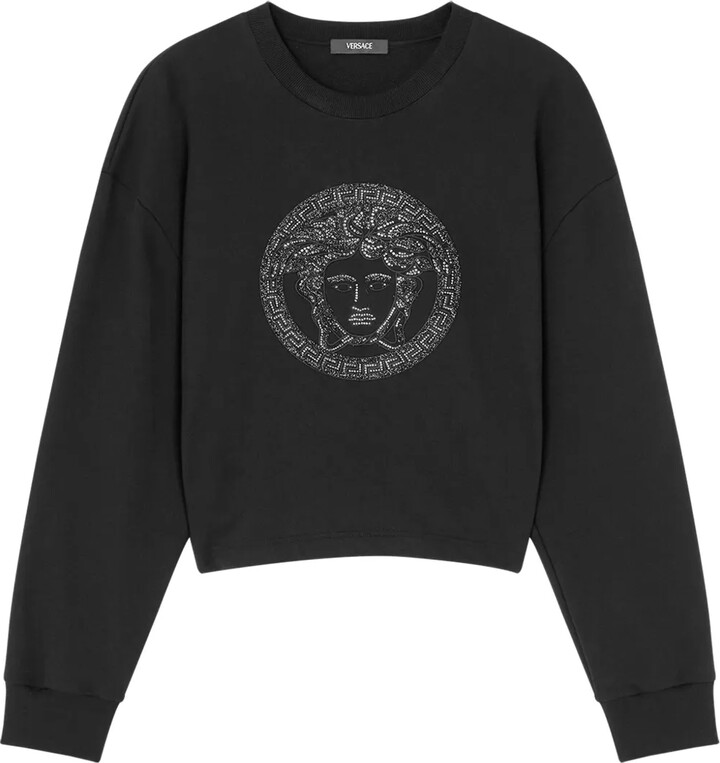 Versace Medusa-embellished sweatshirt
