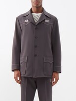 Thumbnail for your product : Needles Western Leisure Embroidered Jacket - Charcoal