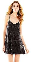 Thumbnail for your product : Marchesa Pearl Georgina Chapman of Sequin Trapeze Dress