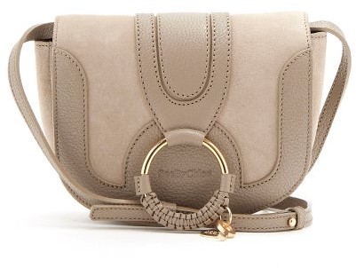 hana mini suede & leather crossbody